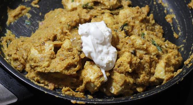 addition of curd in chicken kurma recipe