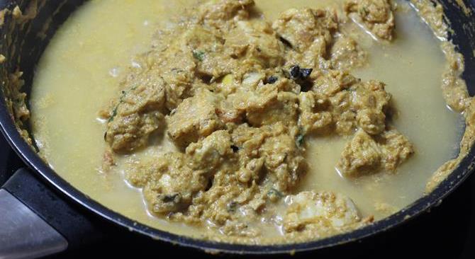 add water for chicken kurma recipe