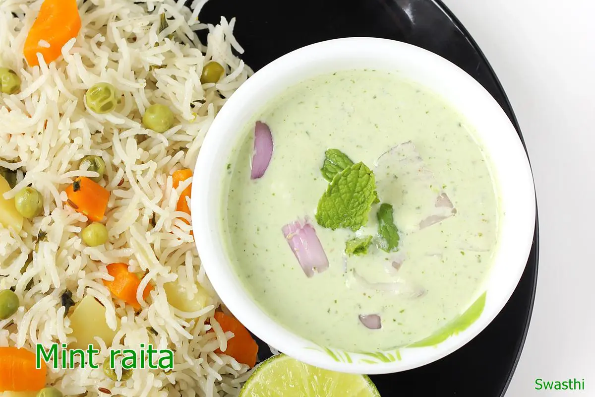 mint raita recipe