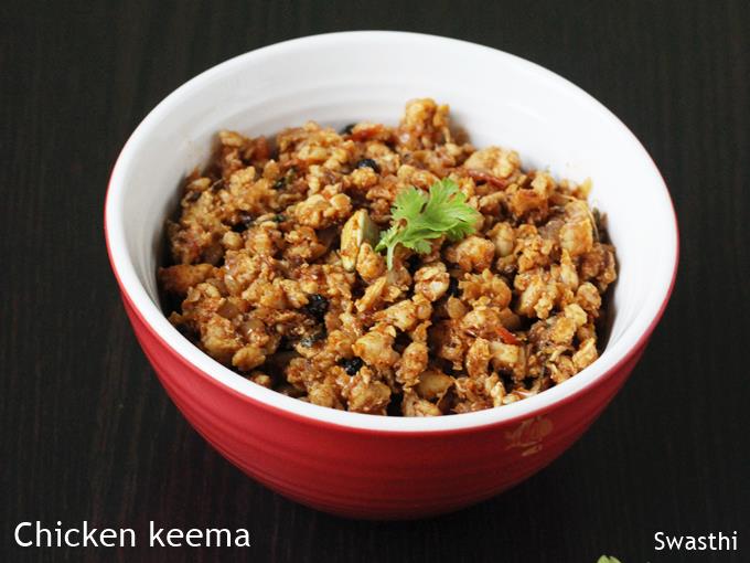 chicken keema recipe