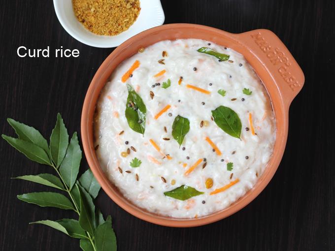 Curd Rice Recipe | Thayir Sadam - Swasthi's Recipes