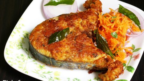 Fish Fry Recipe (Pan Fried Crispy Fish)