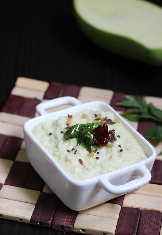 serve kobbari mamidikaya pachadi