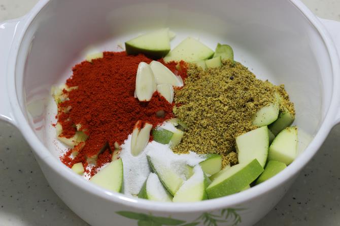 addition of spice powders