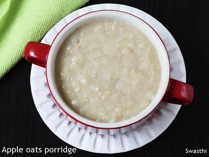 apple oats porridge recipe