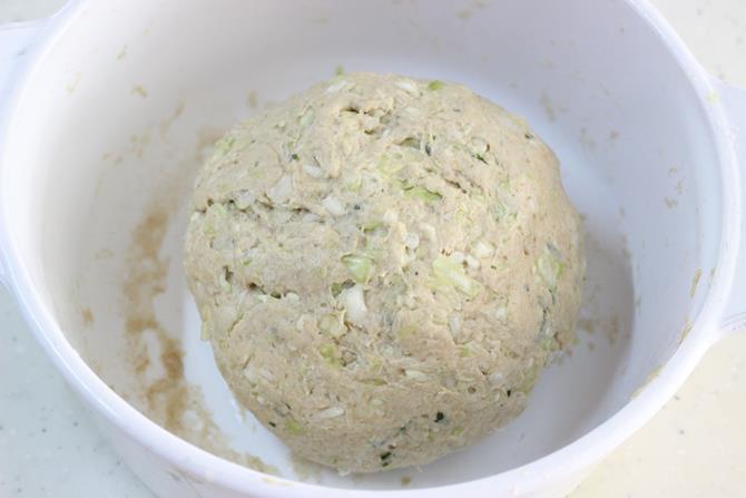 Knead to a soft pliable dough