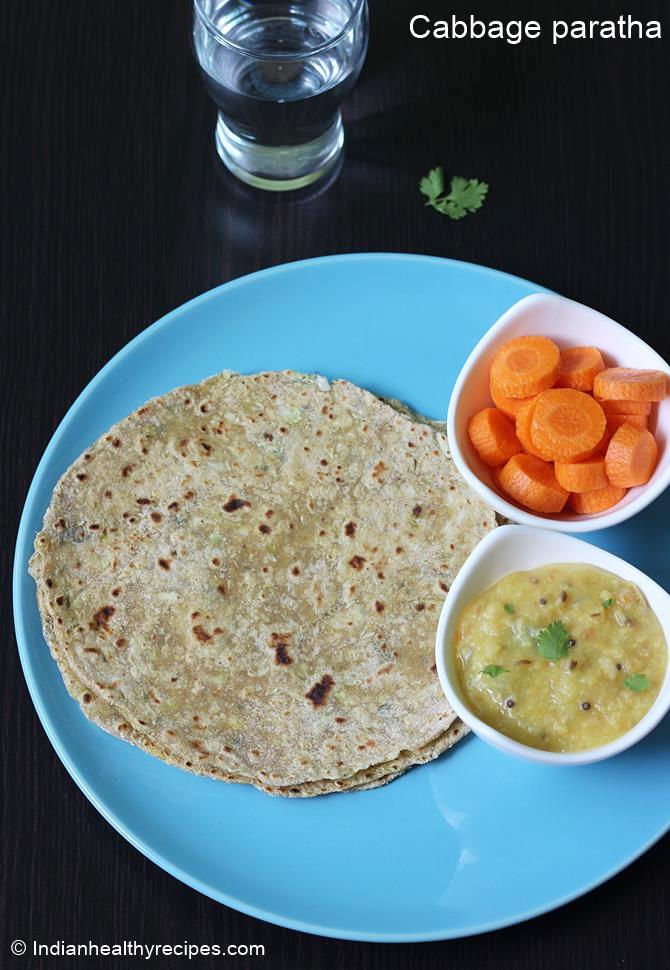 cabbage paratha recipe