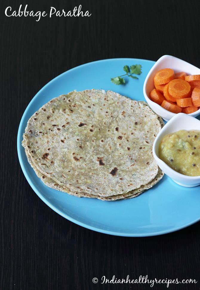 cabbage paratha