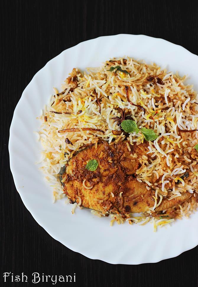 Fish Biryani Recipe Swasthis Recipes Fish Biryani Recipe Swasthis Recipes