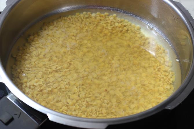 Lemon Toor Lemon Rasam (Nimmakaya Pappu Charu) - Swasthi's Recipes