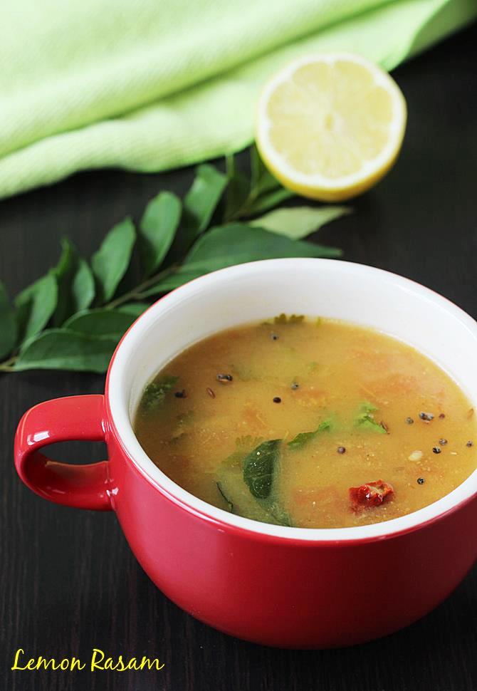 lemon rasam recipe