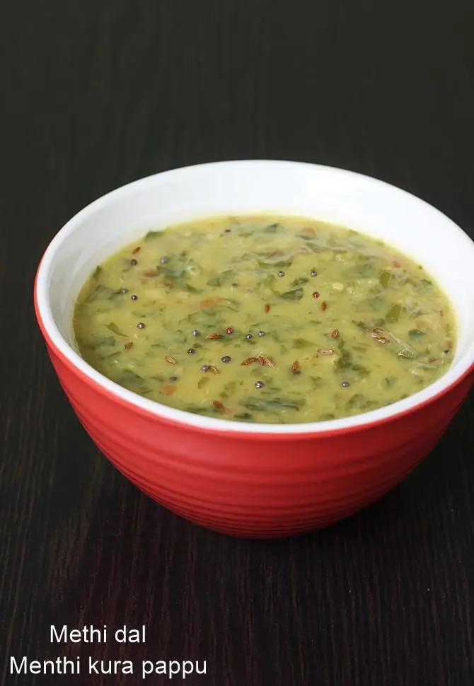 methi dal menthi kura pappu