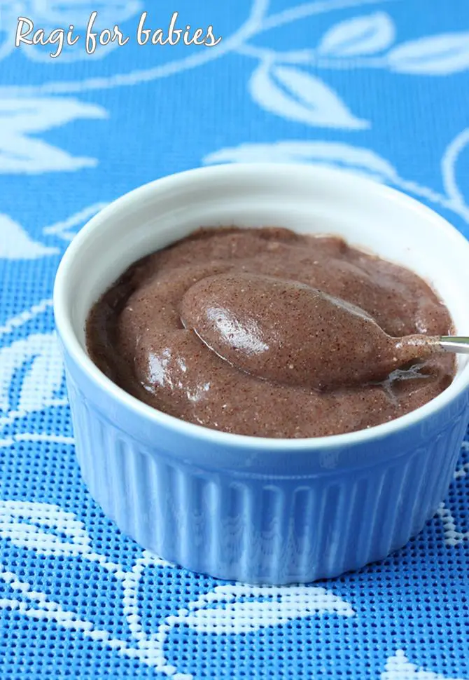 ragi malt recipe for babies