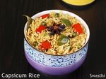 capsicum rice