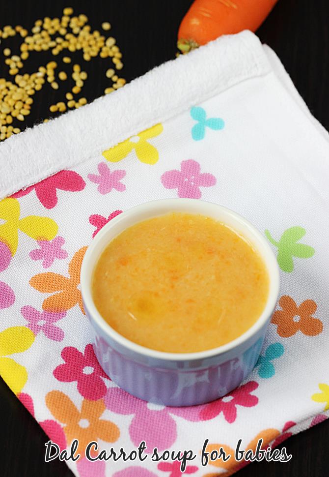 dal soup recipe for babies