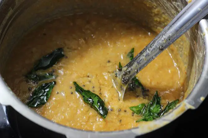 seasoned south indian cabbage kootu recipe