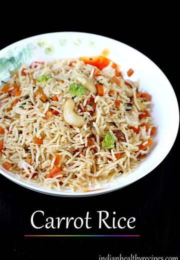 carrot rice