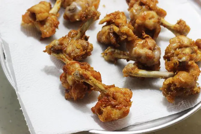 Chicken Lollipop Recipe - Swasthi's Recipes