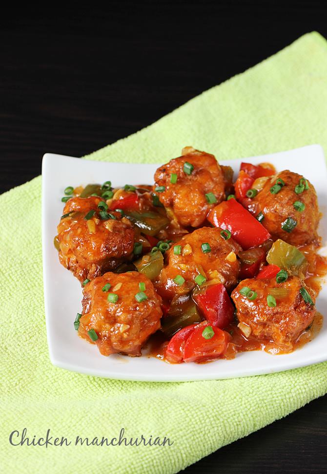 Chicken manchurian rec...