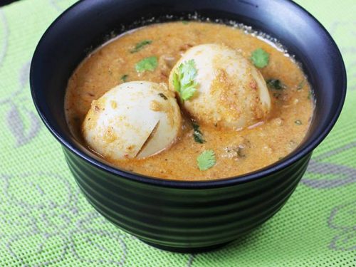 Egg Kurma Recipe | South Indian Style Egg Korma