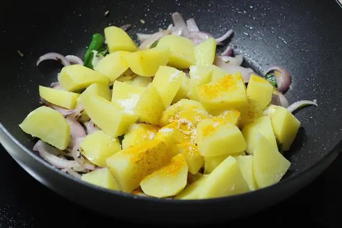 addition of turmeric