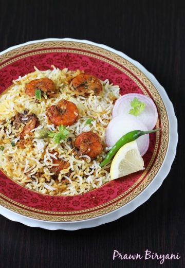 prawn biryani