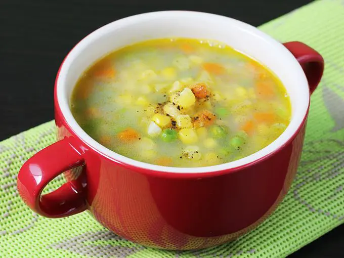 sweet corn soup