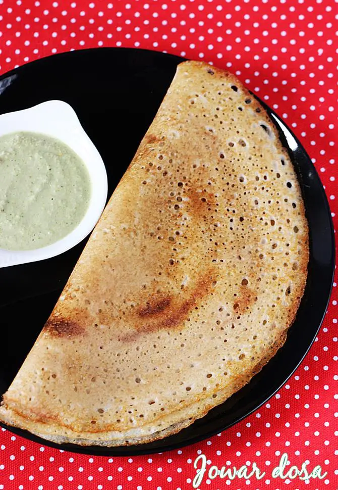 Jowar dosa | Jonna dosa | Jolada dose | Jowar recipes