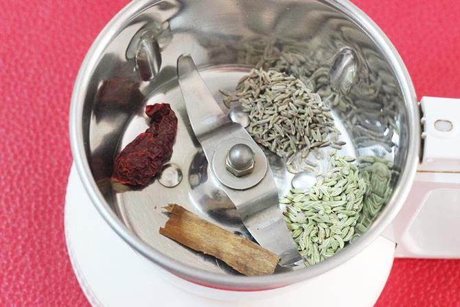 spices to make chana dal vada