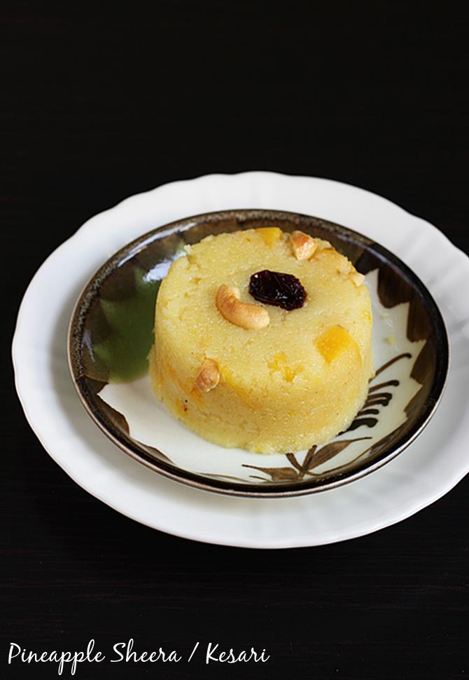 pineapple sheera recipe
