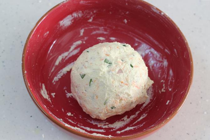 moist dough ball
