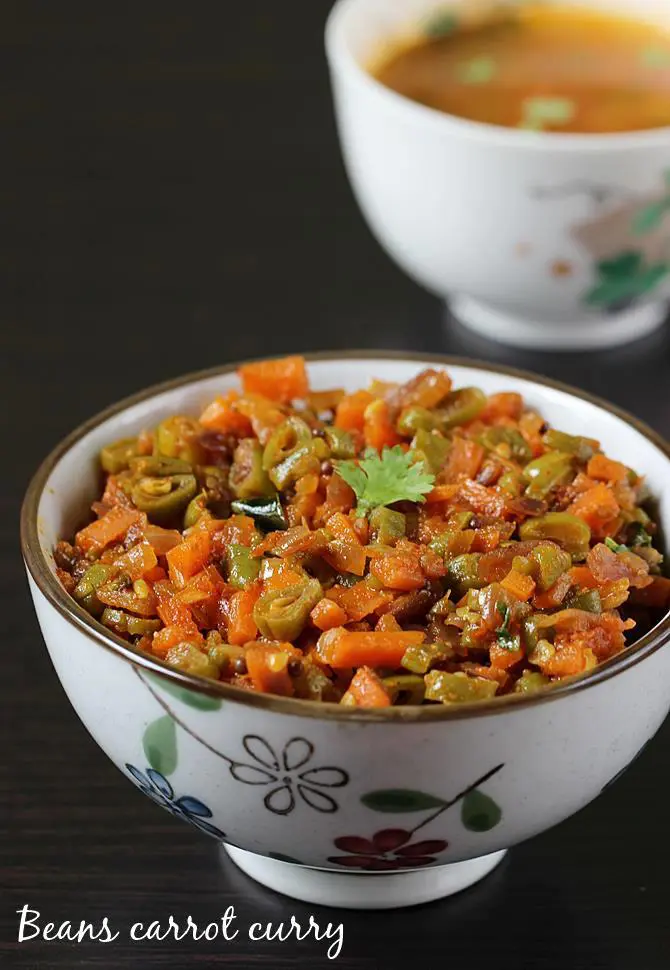 beans carrot curry