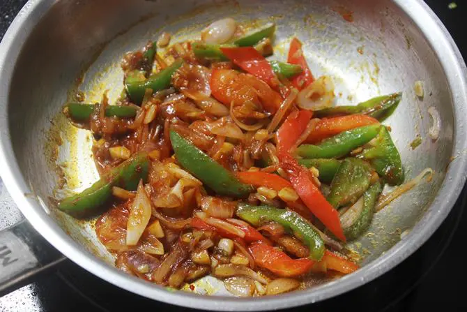 addition of vinegar for chilli potato recipe