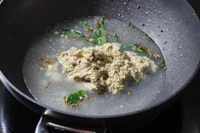 addition do masala paste for hyderabadi mirchi ka salan