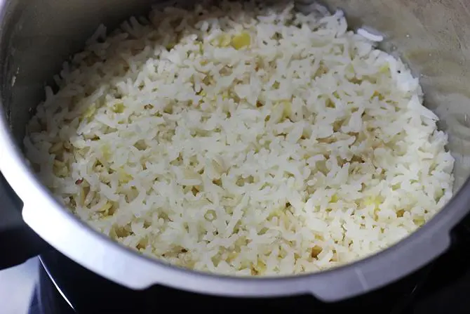 soft cooked dal rice for sambar rice recipe