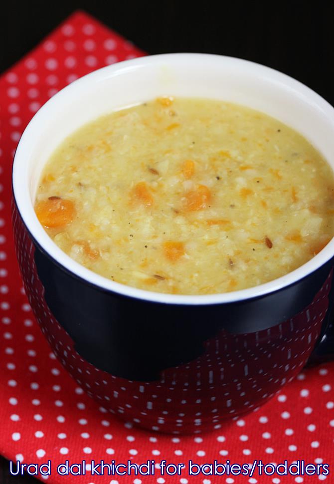 urad dal khichdi recipe for babies
