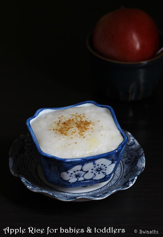 apple rice recipe babies