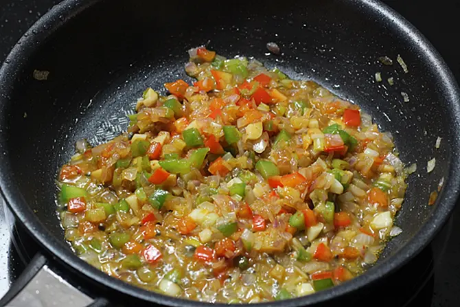 making sauce for baby corn manchurian recipe