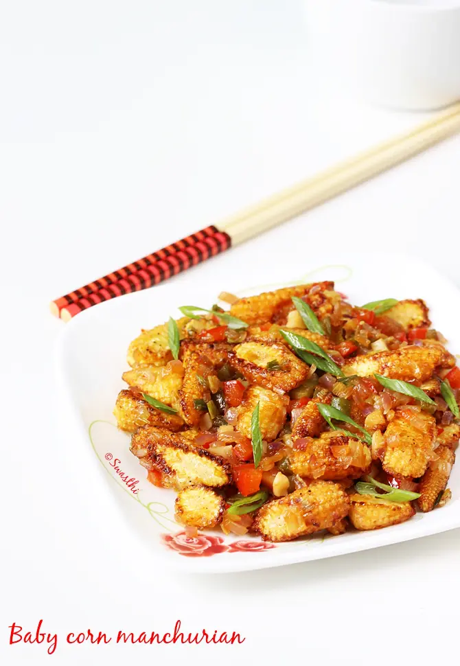 Baby Corn Manchurian