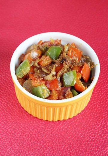 capsicum fry