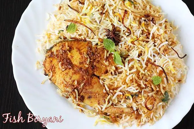 fish biryani swasthis recipes