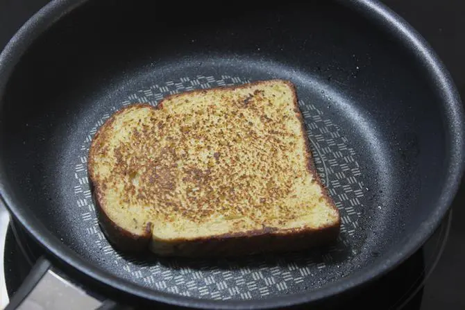 buttered golden toasted french toast
