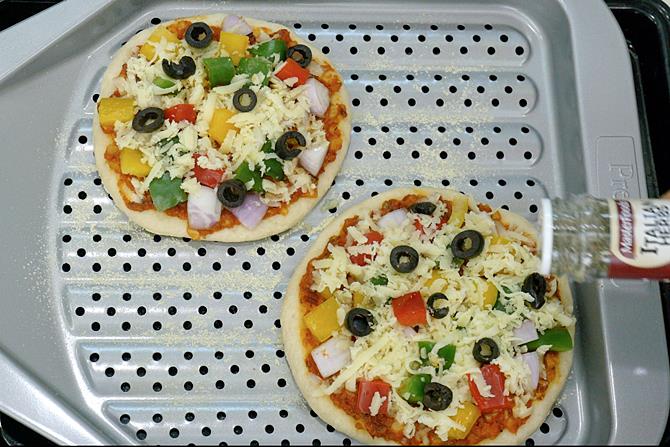 thick crust pizza
