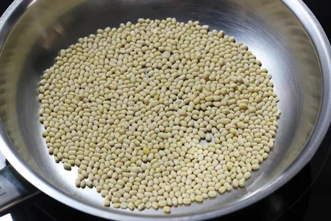 roasting dal for murukulu recipe