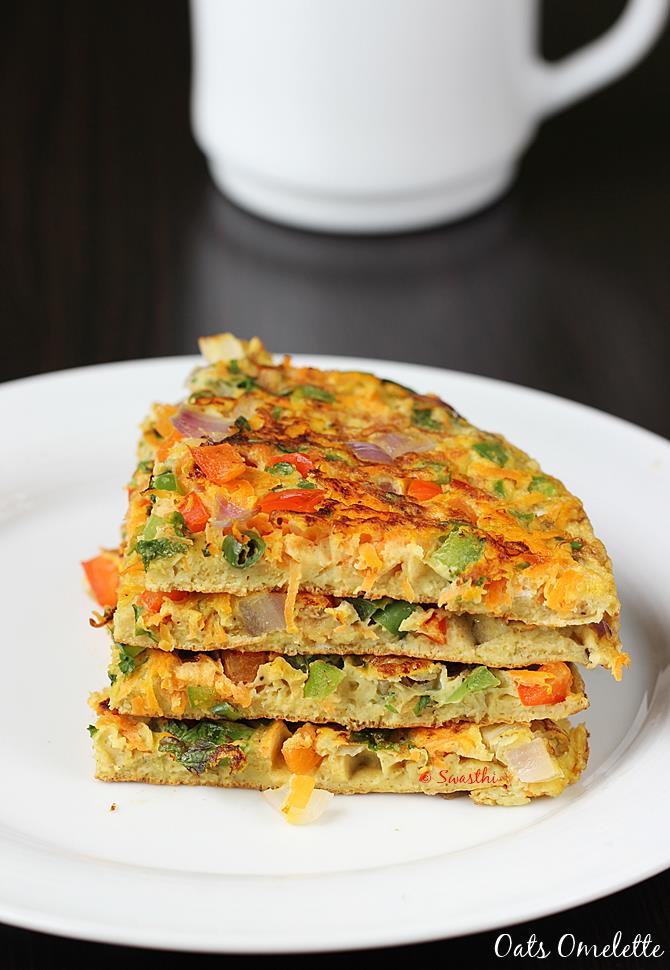 Oats Egg Omelette