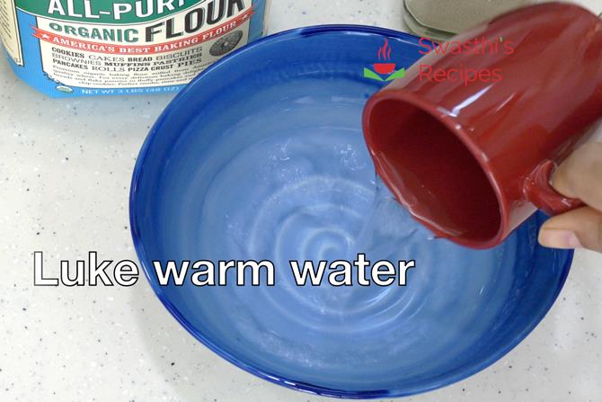 warm water to make pizza recipe