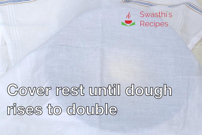 pizza dough rises
