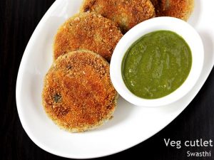 veg cutlet recipe