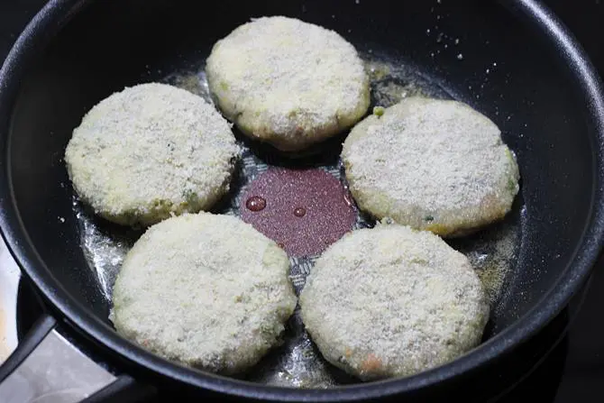 shallow frying vegetable cutlet recipe