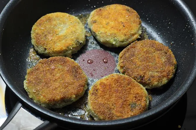 flip and fry veg cutlet